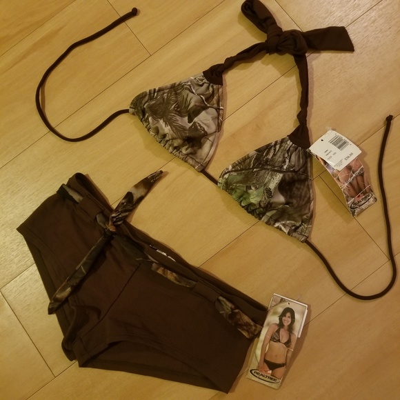 Realtree Other - Realtree Camo Boyshort Bikini